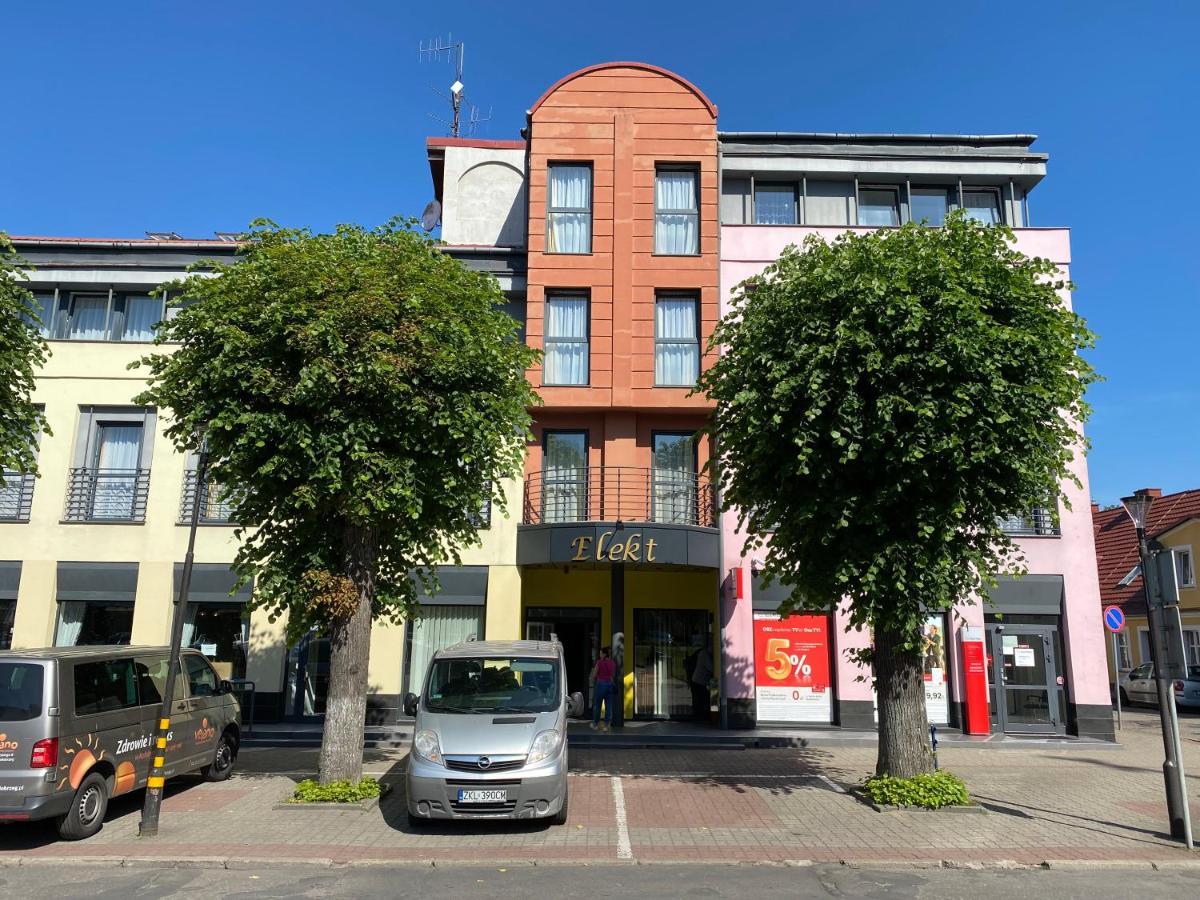 Hotel Elekt Czaplinek Esterno foto